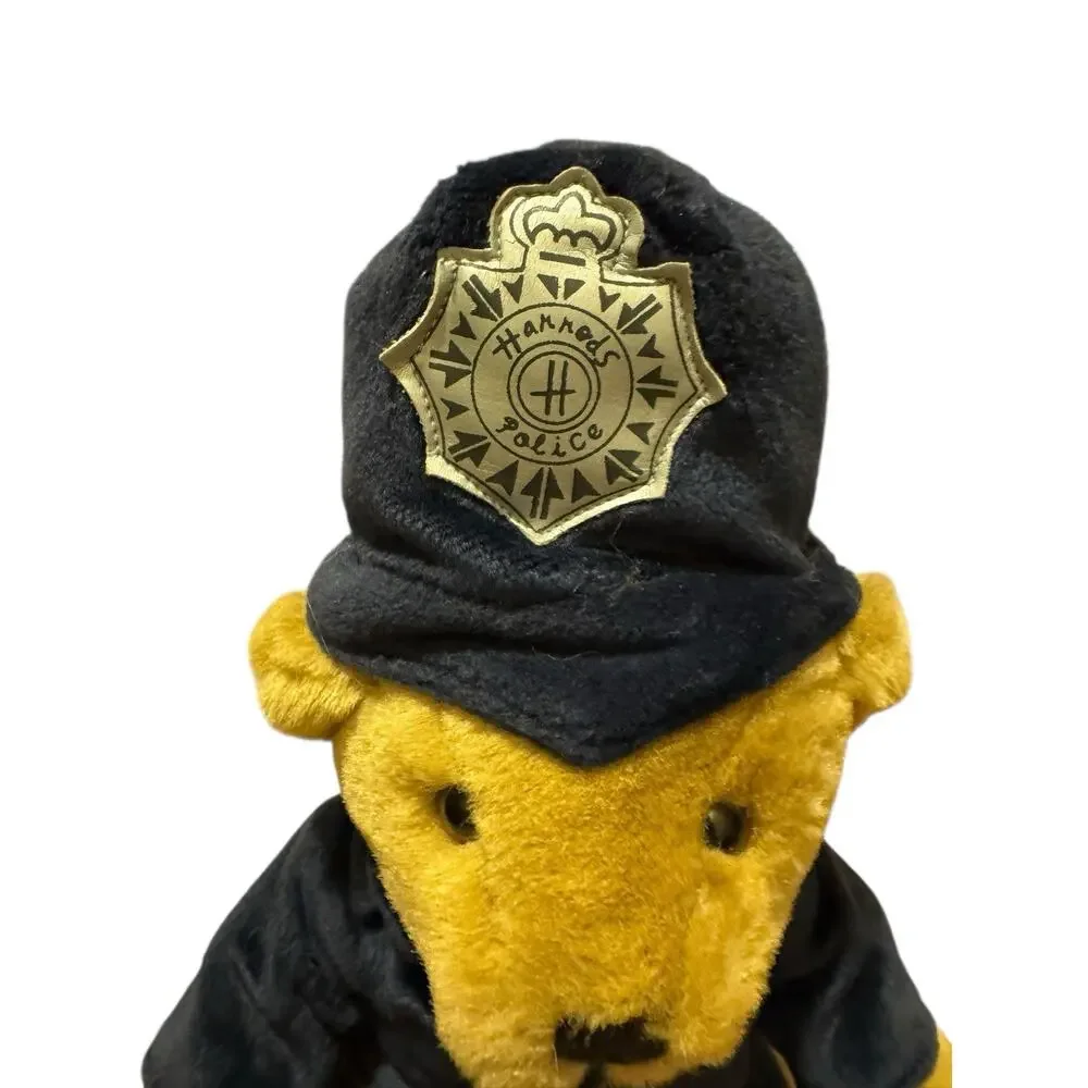 Harrods Police Bobby Knight Bridge England Teddy Bear Plush 1978 12'' Stuffed